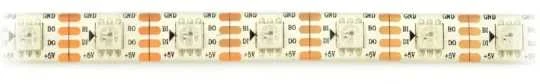 Oem RGB LED juosta WS2813 - skaitmeninė, adresuota - IP65 60LED/m, 18W/m, 5V - 5m