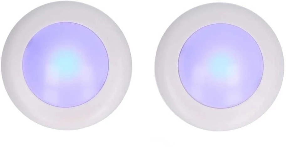 RGBW LED šviesų rinkinys su nuotolinio valdymo pultu - KC007 - 16 spalvų - 62.2x27.6mm - 2vnt - Bambu Lab