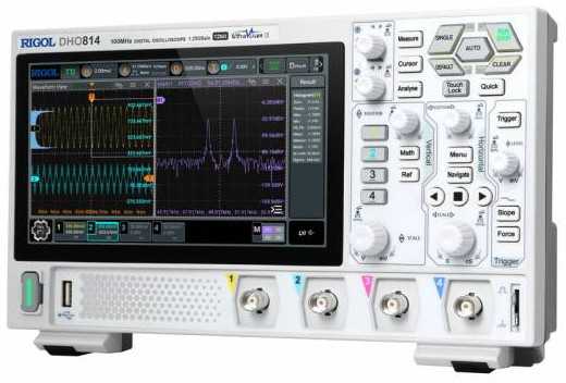Rigol DHO804 osciloskopas 70MHz 4 kanalai