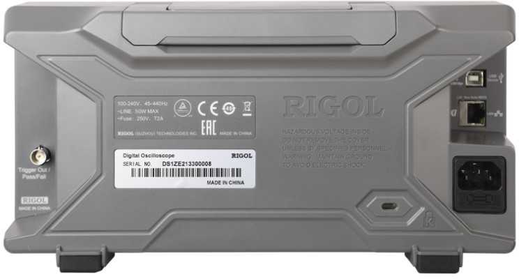 Rigol DS1102Z-E 100MHz 2 kanalų osciloskopas
