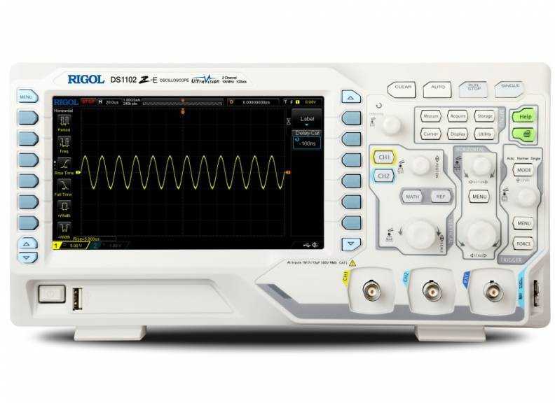 Rigol DS1102Z-E 100MHz 2 kanalų osciloskopas