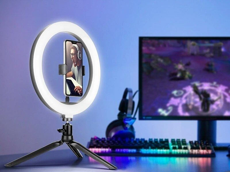 TRACER RING 26cm mini tripod ring lamp