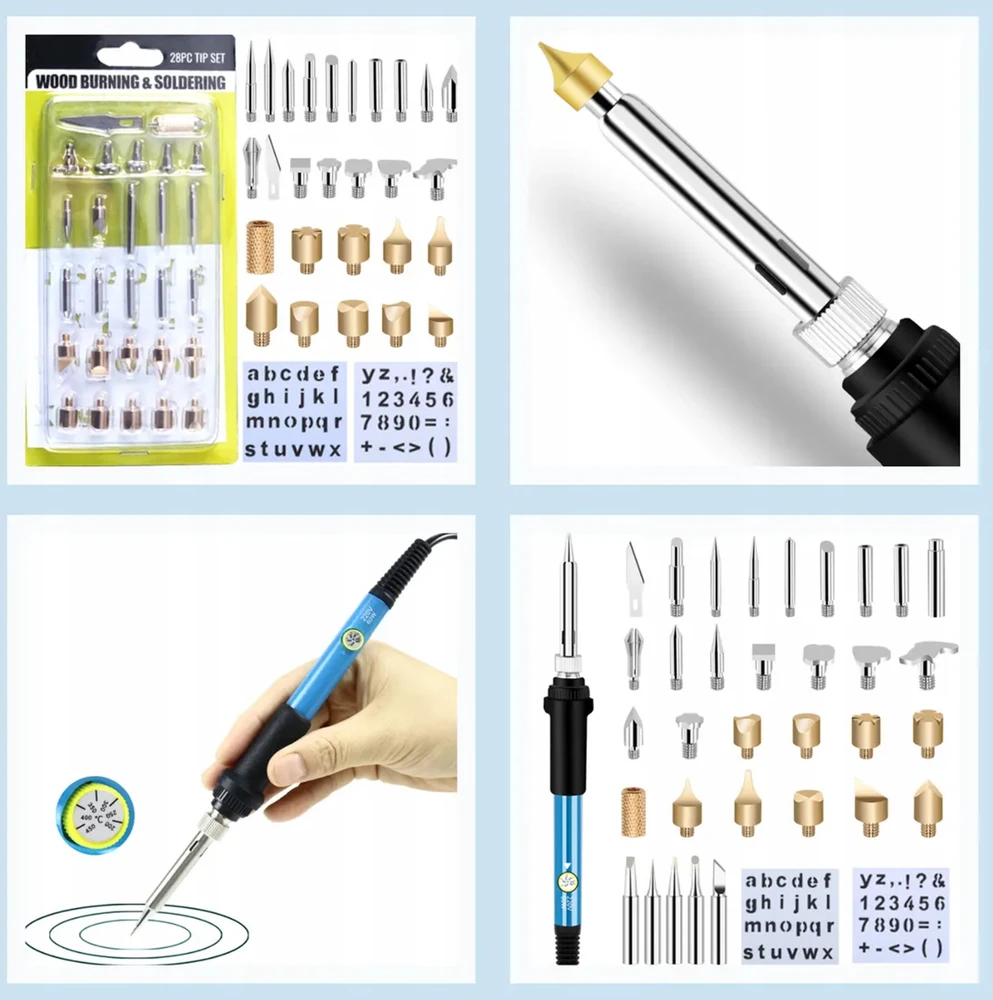 Eurokomp Oem Rinkinys pirografijai, litavimui, dėklas E6175
