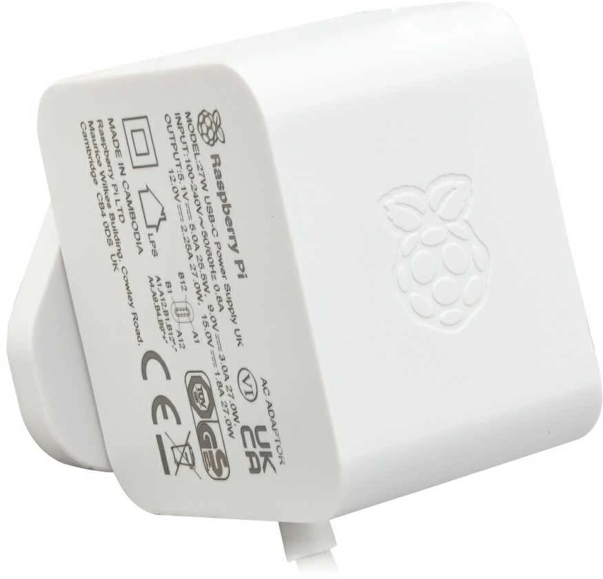 Rinkinys su Raspberry Pi 5 WiFi 16GB RAM + 32GB Micro SD + oficialūs priedai