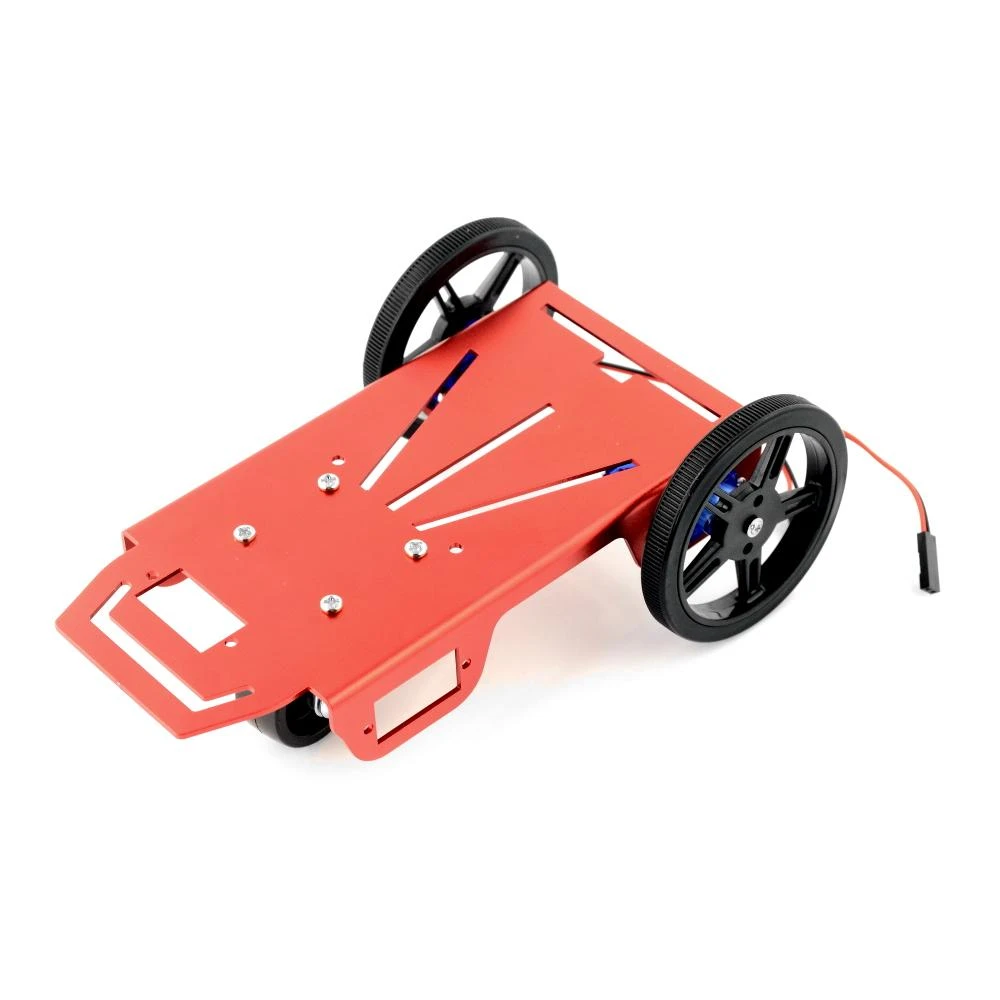 Roboto važiuoklė mini 2WD - Feetech FT-MC-001-KIT su FS90R servo varikliais