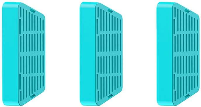 „Rojeco“ filtrai naminių gyvūnėlių vandens dozatoriams, 2600 mAh, 3 vnt.