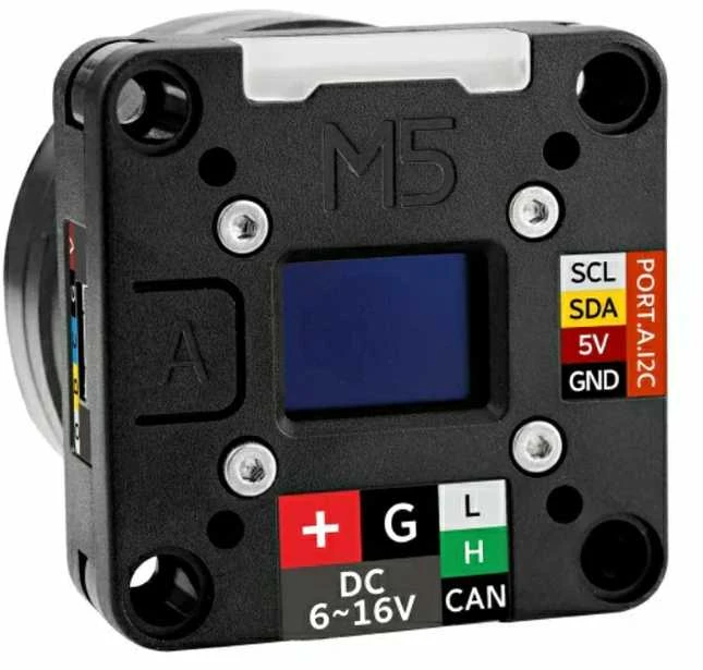 RollerCAN Lite blokas – bešepetis variklis su STM32 valdikliu – bloko išplėtimo modulis – M5Stack U188-Lite