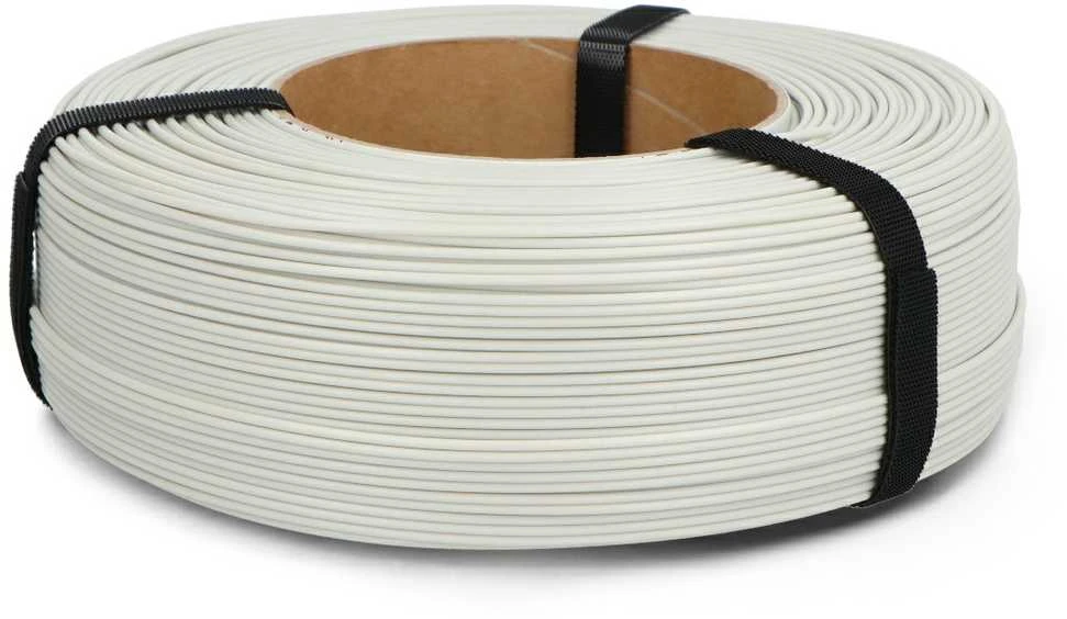 Šviesiai pilkas PETG filamentas užpildas 1.75mm