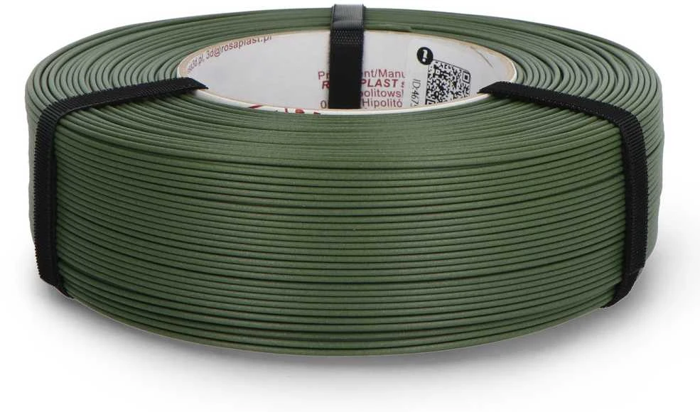 PLA-CF 3D gija papildymui, alyvuogių žalia, 1.75 mm