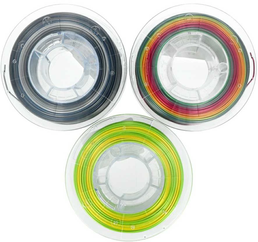 Plastiko rinkinys Rosa3D PLA - 1.75mm - 6x350g - Multicolour Silk