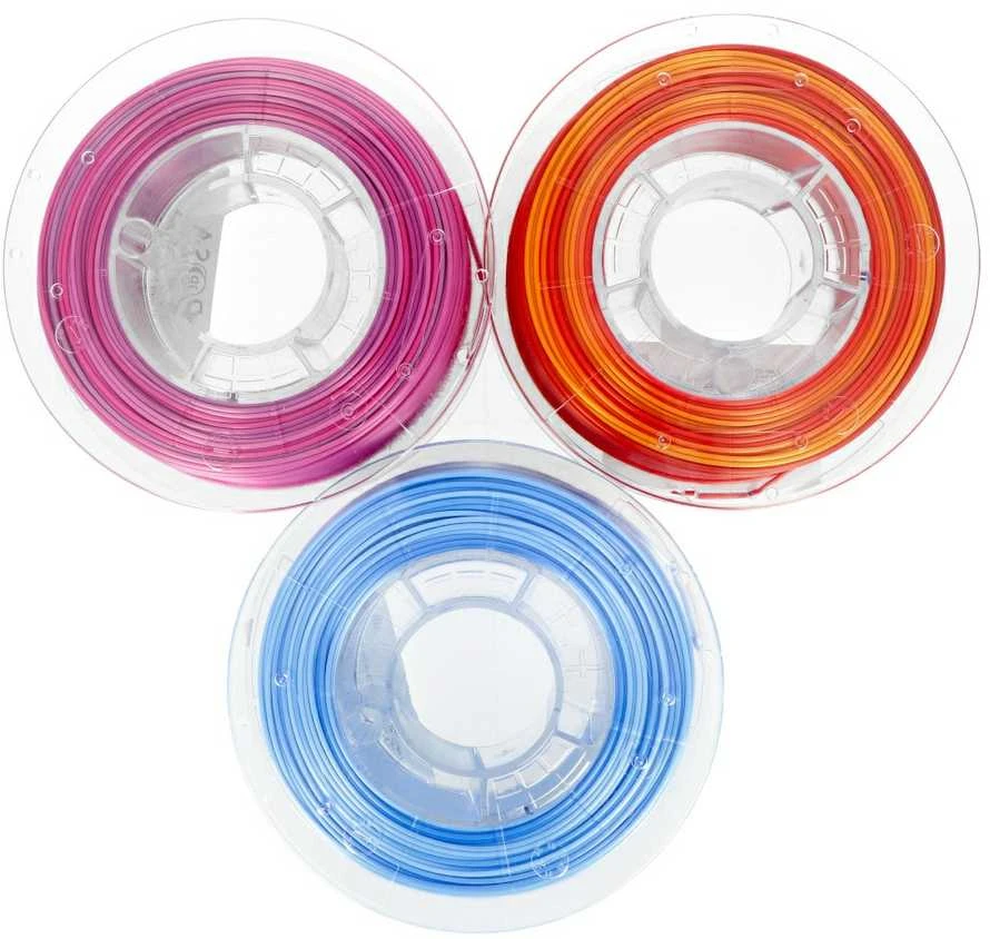 Plastiko rinkinys Rosa3D PLA - 1.75mm - 6x350g - Multicolour Silk