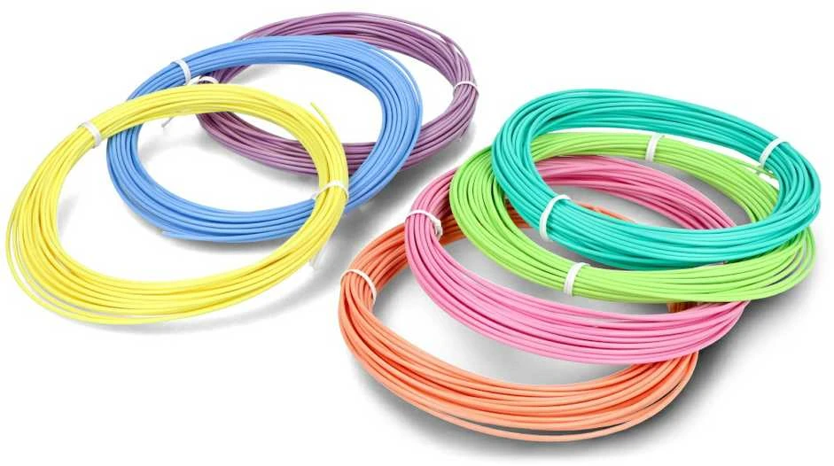 Rosa3D PLA Pastel rinkinys, 7 skirtingos spalvos