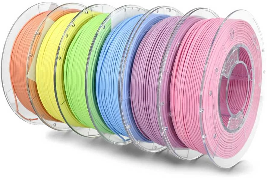 Rosa Plast Plastikų rinkinys Rosa3D PLA Pastel - 1.75mm - 6x350g