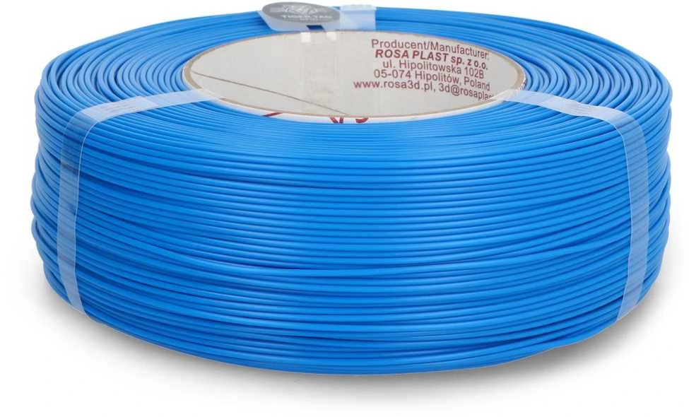Rosa3D PLA Mėlynas dangus siūlas ritėje