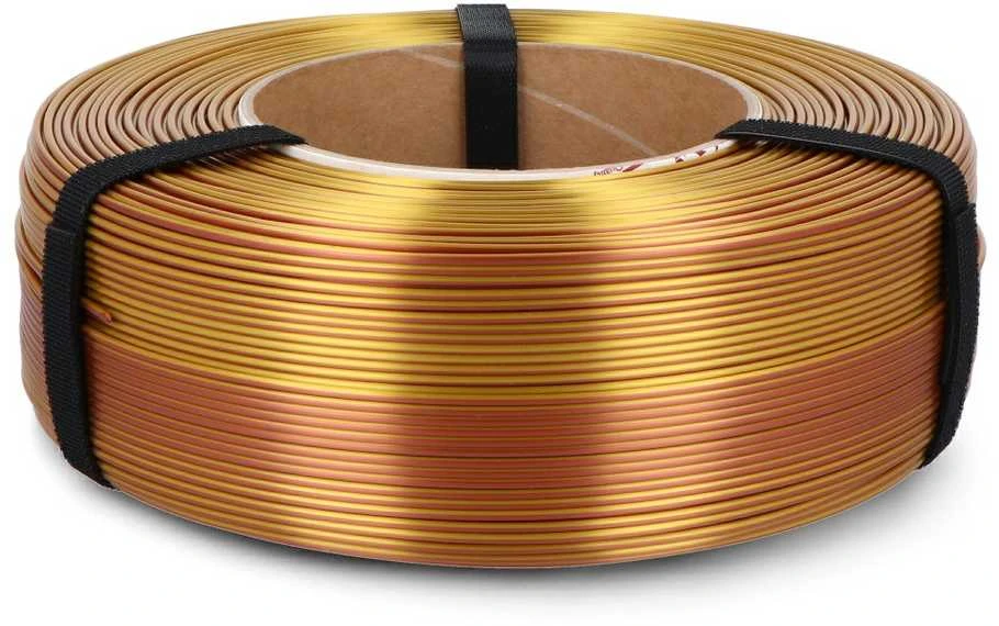 Rosa3D Magic Silk PLA gija - auksinė-varinė ritė