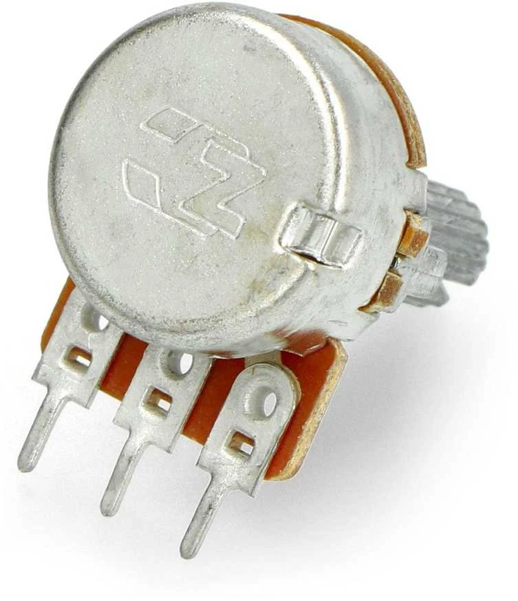 Oem Rotacinis potenciometras 501Ohm tiesinis 1/5W B0.5K/B501 - 5 vnt