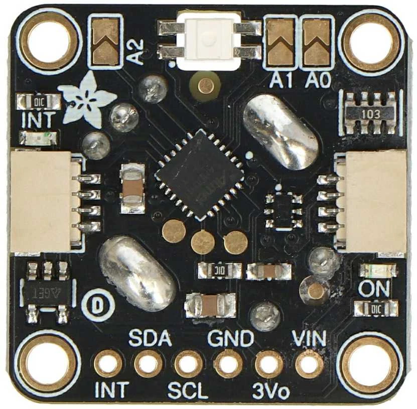 Rotary Encoder modulis su STEMMA QT jungtimis