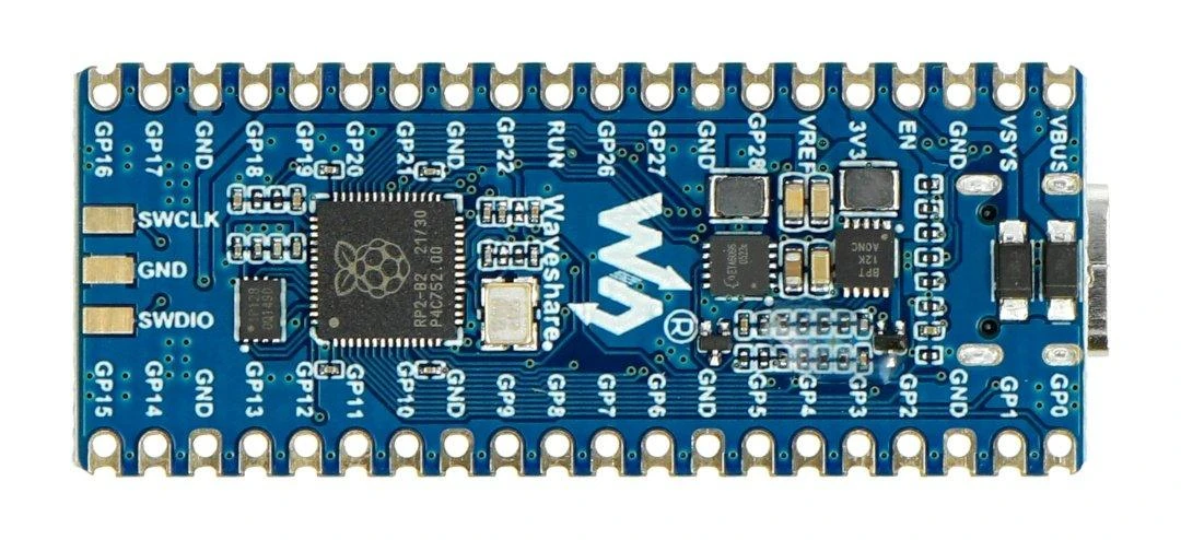 RP2040-LCD-0.96 - plokštė su RP2040 mikrovaldikliu ir IPS LCD ekranu - Waveshare 20330