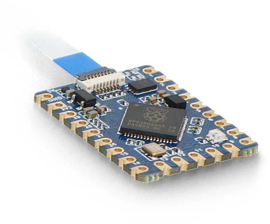 RP2350-Tiny-Kit - RP2350A miniatiūrinė kūrimo plokštė su USB adapteriu ir FPC kabeliu - Waveshare 29394