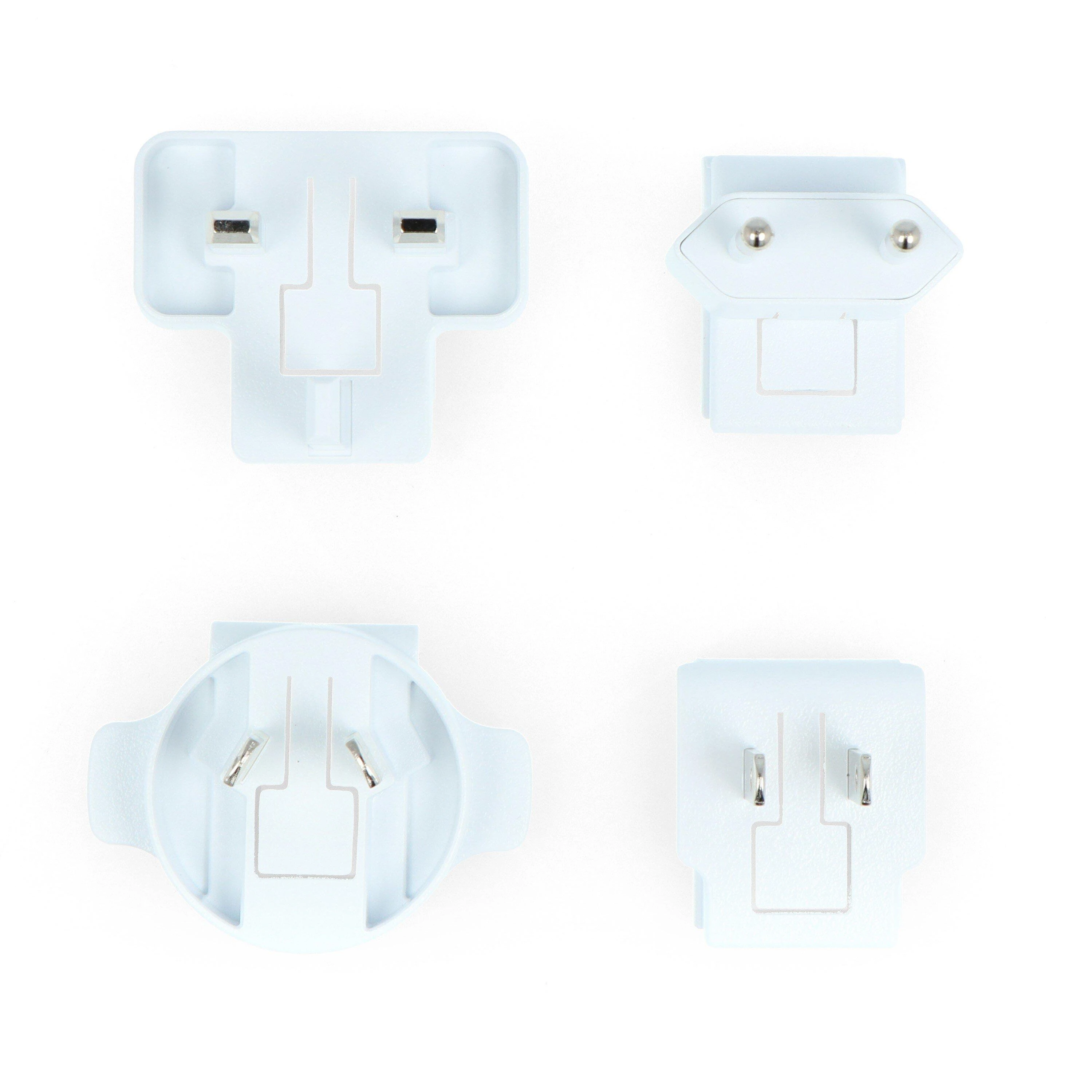 Rpi Priedai Maitinimo šaltinis, skirtas T5875DV Raspberry Pi 3B+/3B/2B/Zero - microUSB 5.1V/2.5A - baltas