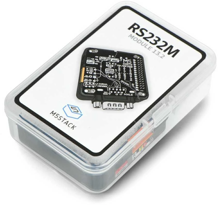 RS232 13.2 modulis – RS232 ryšio modulis – DB9 jungtis – M5 M5Stack131