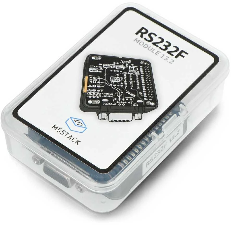 RS232 13.2 modulis – RS232 ryšio modulis – DB9 moteriška jungtis – M5Stack 130
