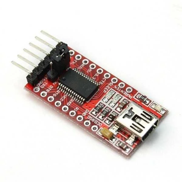 Oem RS232 – FT232 – FTDI USB/TTL konverteris – 5V/3.3V – UART – Arduino