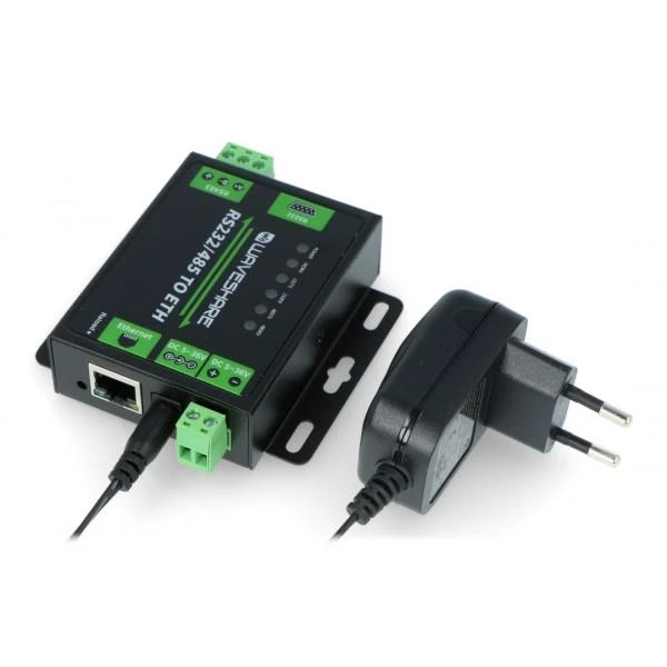 Waveshare RS232/RS485 į Ethernet keitiklio komplektas