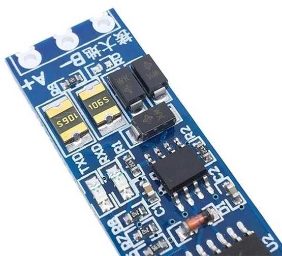Oem RS485 į TTL lygio keitiklio modulis - Arduino