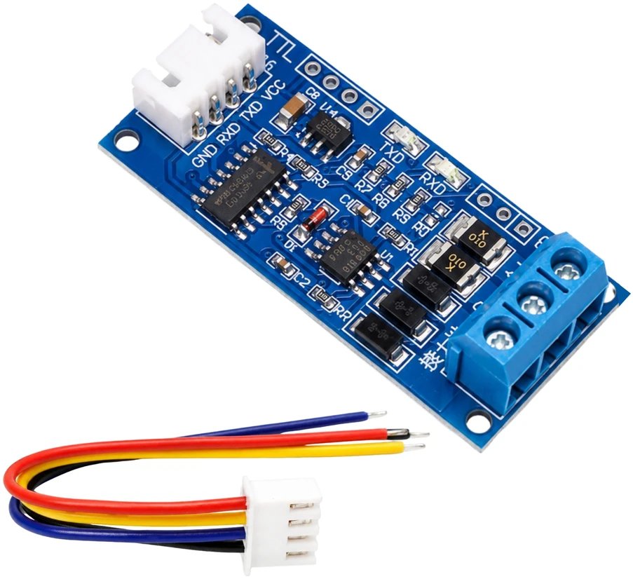 RS485 į TTL lygio keitiklio modulis - Arduino