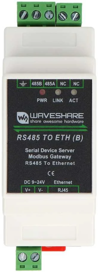 Waveshare RS485/RJ45 konverteris - TCP/IP į serial port