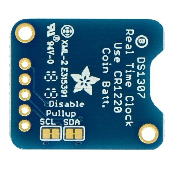 RTC DS1307 I2C, realaus laiko laikrodis, Adafruit 3296