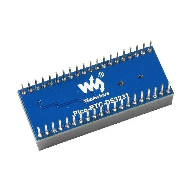 RTC DS3231 modulis, realaus laiko laikrodis, I2C, skirtas Raspberry Pi Pico, Waveshare 19426