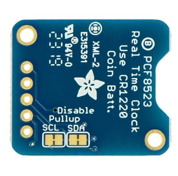 RTC PCF8523 I2C, realaus laiko laikrodis, Adafruit 3295