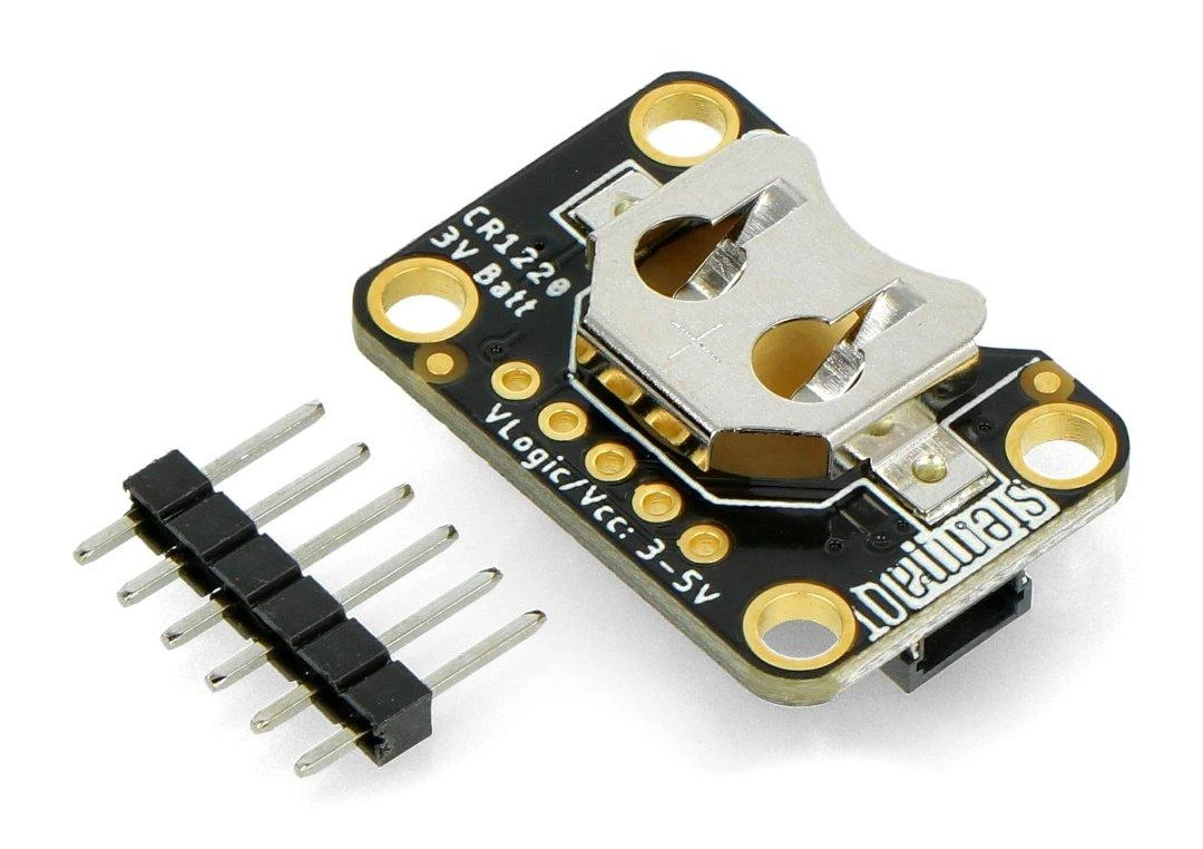 RTC realaus laiko laikrodžio modulis PCF8523 - STEMMA QT/Qwiic - Adafruit 5189