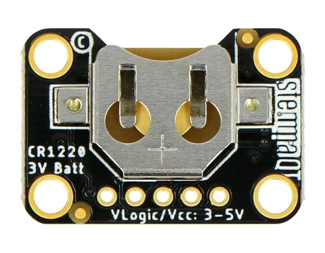 RTC realaus laiko laikrodžio modulis PCF8523 - STEMMA QT/Qwiic - Adafruit 5189
