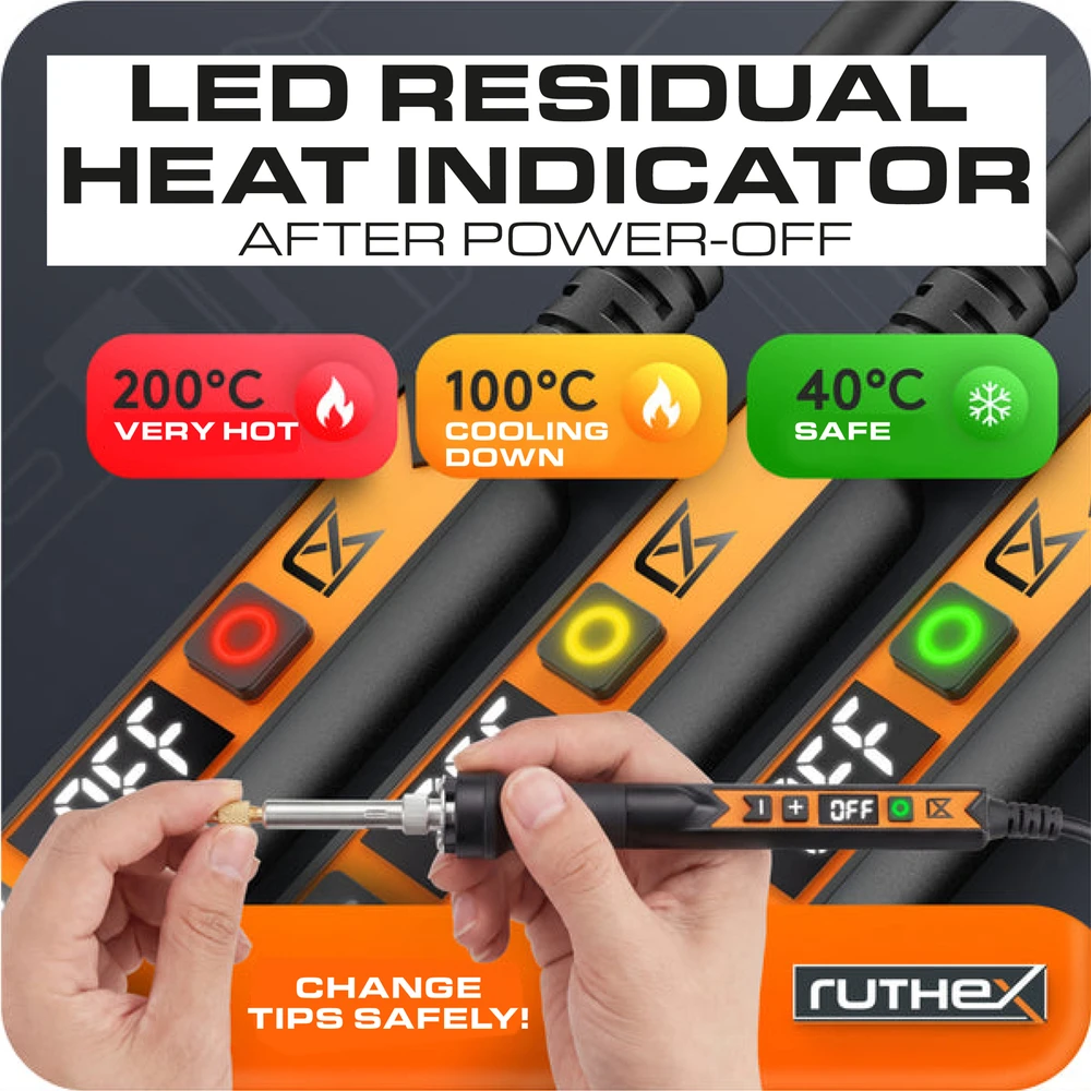 Ruthex 900M LED ekranų lituoklis