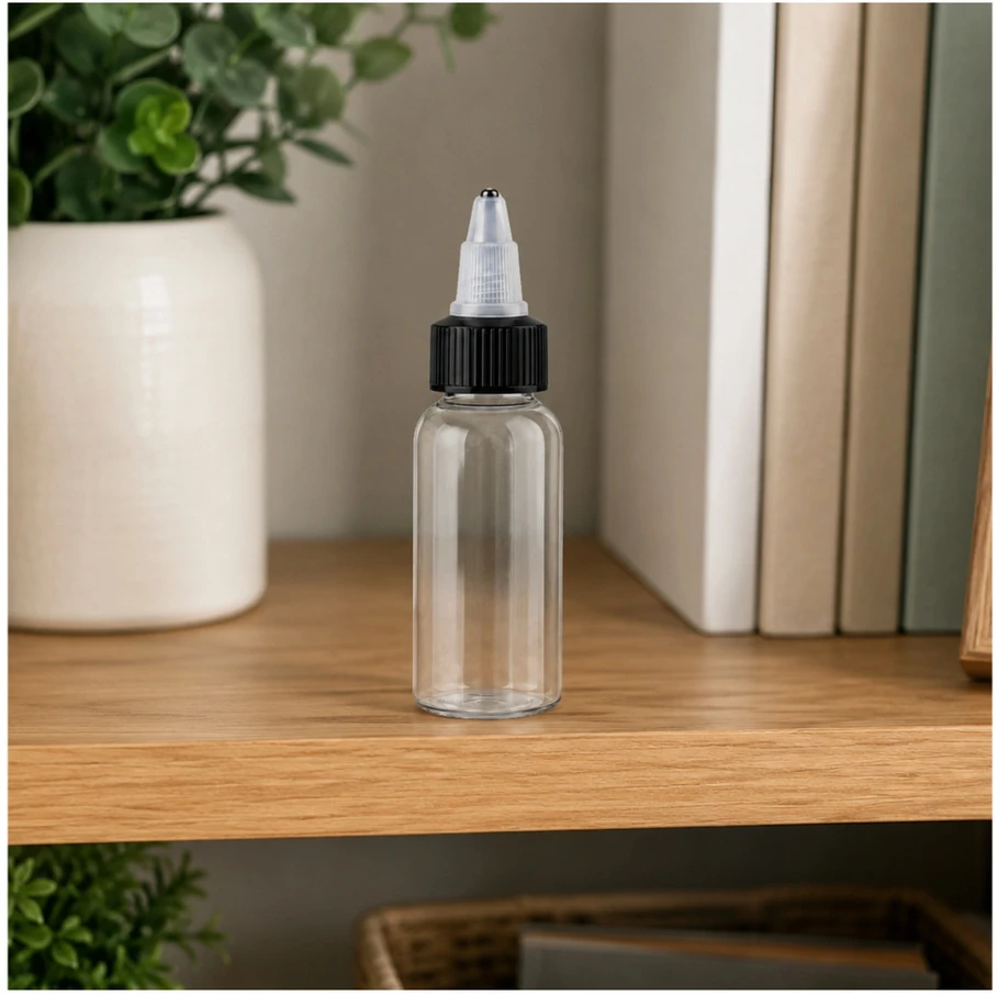 Rutulinis 50 ml buteliukas Rutulinis indelis Tikslus aplikatorius
