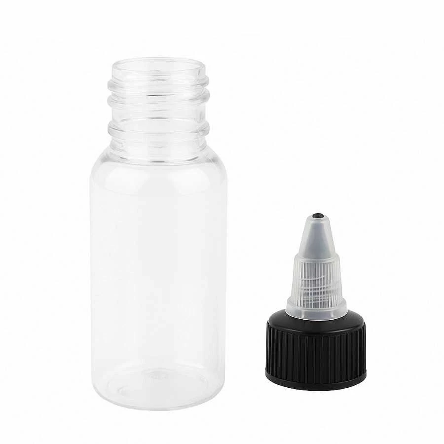 50ml skaidrus buteliukas su laistymo antgaliu