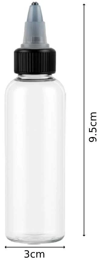 Oem Rutulinis 50 ml buteliukas su voleliu, tikslus aplikatorius