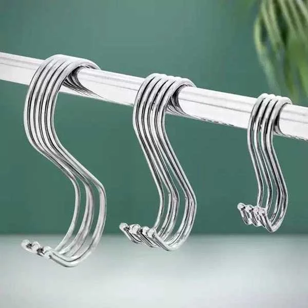 Oem S tipo kabliukas - 100mm - Metalinė kabykla -