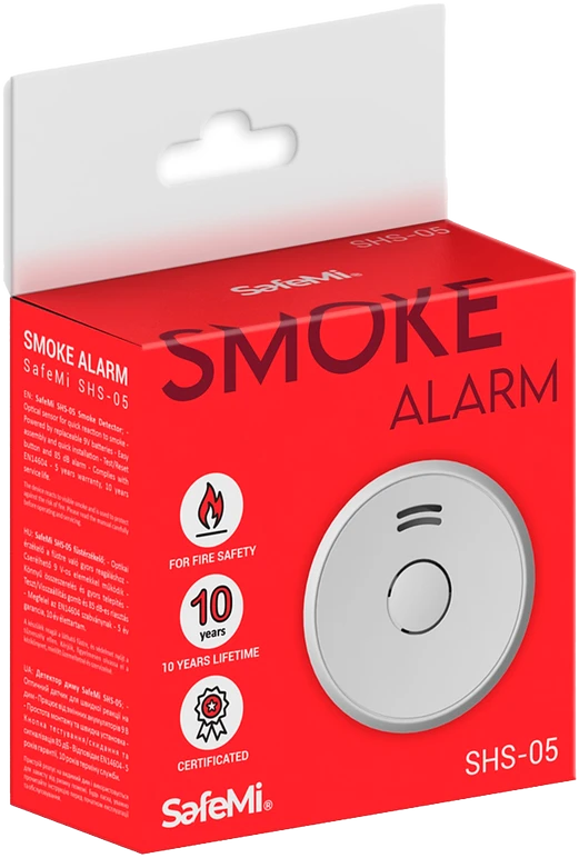 SafeMi SHS-05 dūmų detektorius