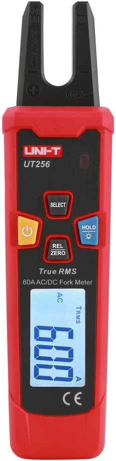 Šakutės tipo srovės matavimo replės , 60A AC/DC, NCV, TRMS, UNI-T