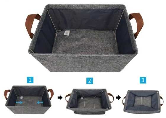 Oem Sandėliavimo krepšys - 110l - 50x40x50cm - spintos organizatorius