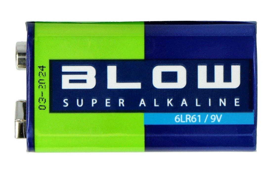 Šarminė baterija Blow Super Alkaline 9V 6LR61