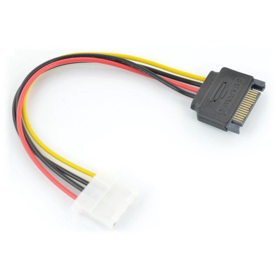 Akyga Oem SATA - Molex adapteris - 15 cm