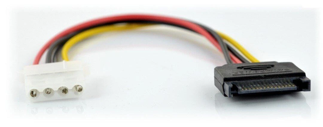Akyga Oem SATA - Molex adapteris - 15 cm