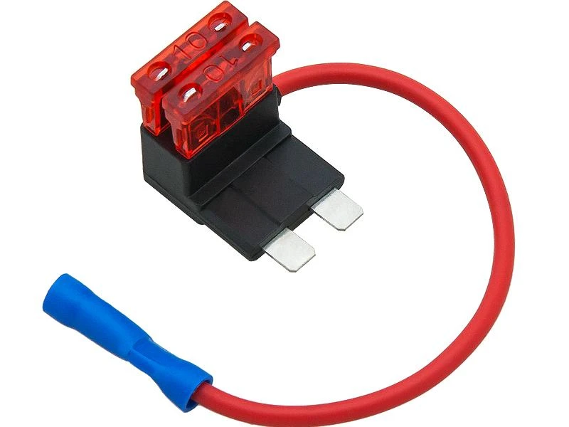 Blow Oem Saugiklio adapteris su dviem ATO MIDI tipo 10A saugikliais papildomai įrangai