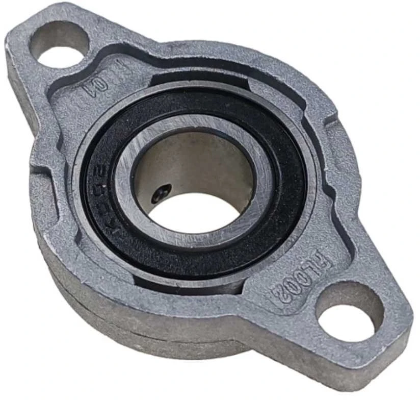 KP000 aliuminio korpuso guolis su 10mm anga
