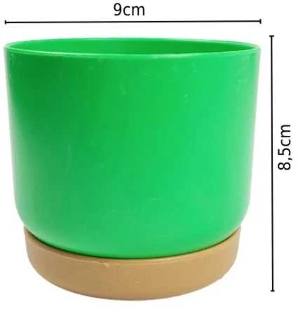 Oem Savaime laistantis gėlių vazonas – 14.5 cm – baltas – su